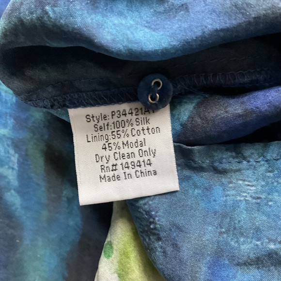 Johnny Was Gimova Shirred Maxi Dress size Small - Picture 6 of 8